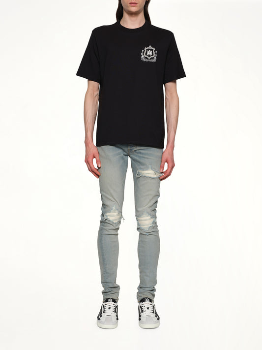 MA Crest Tee in Black