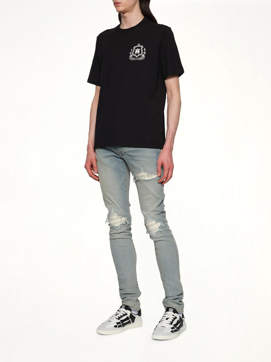 MA Crest Tee in Black