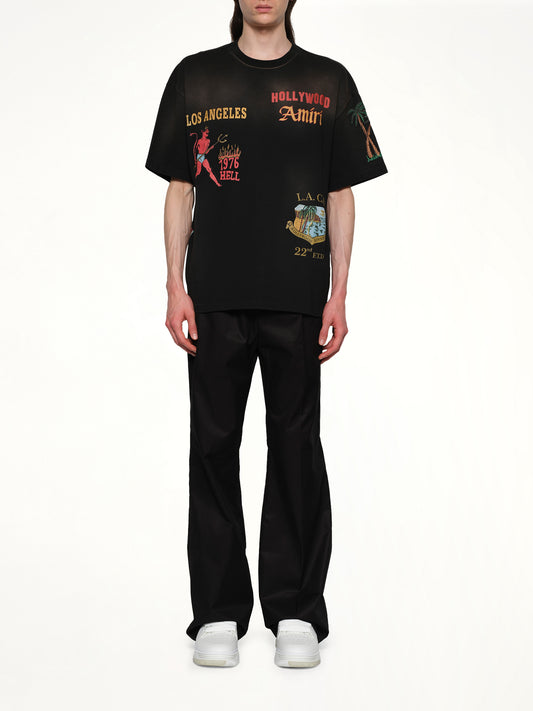 Sinners Oversized T-Shirt in Black