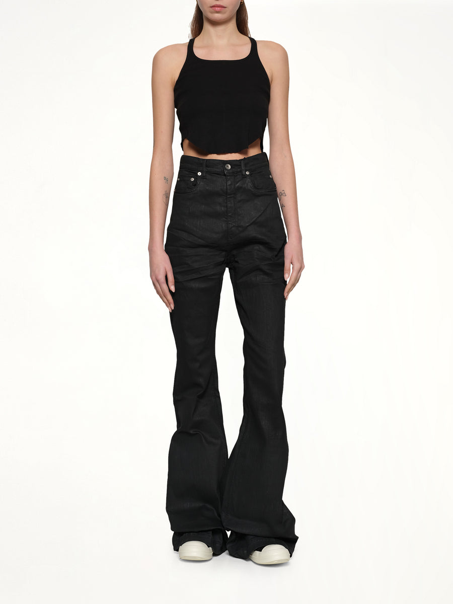 Bolan Bootcut in Black Wax