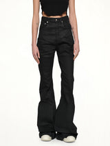Bolan Bootcut in Black Wax
