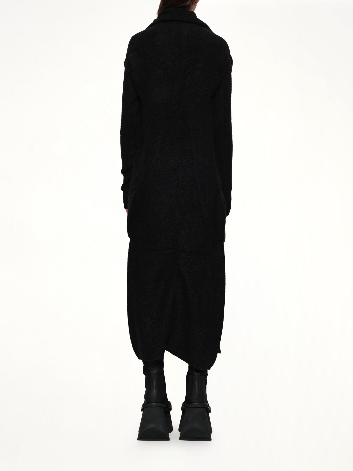 Long Cardigan in Black