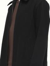 Wool Brad Jacket in Black
