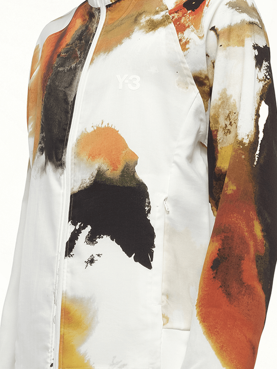 Aop Track Top 3-Stripes in White