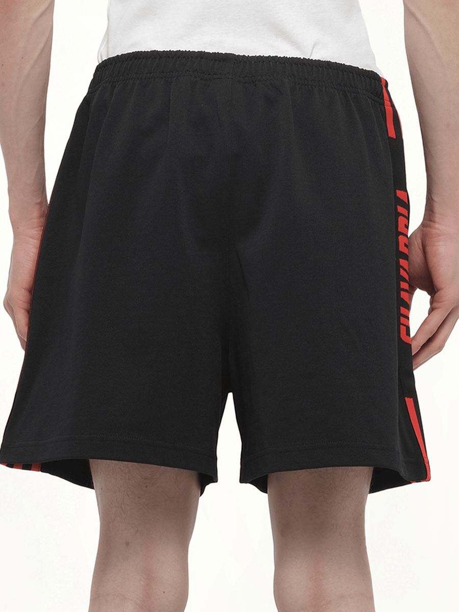 Adidas X Chavarria Gym Short in Black/Red