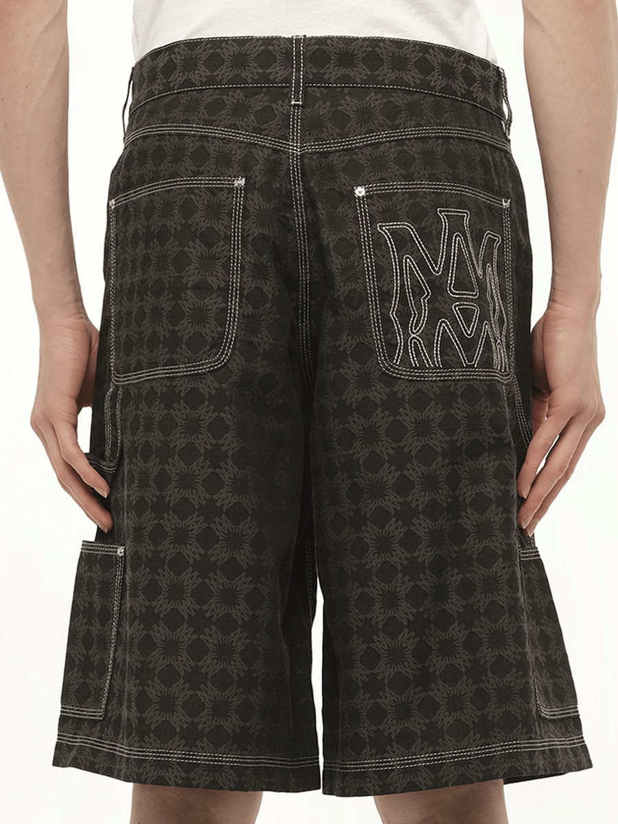 MA Quad Work Shorts in Black