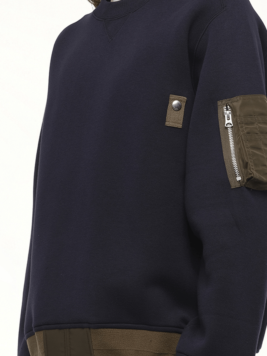 Sponge Sweat Pullover in Navy