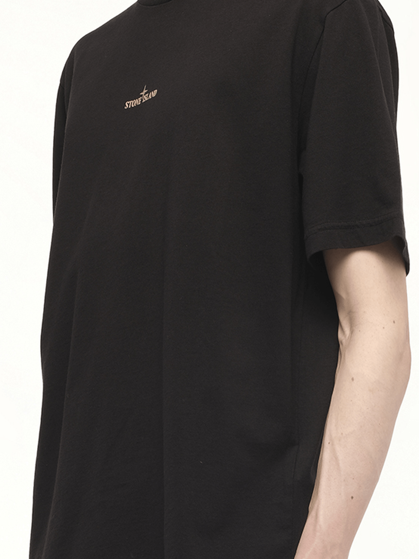210003 Bleeding Numbers Compass S/S T-Shirt in Black