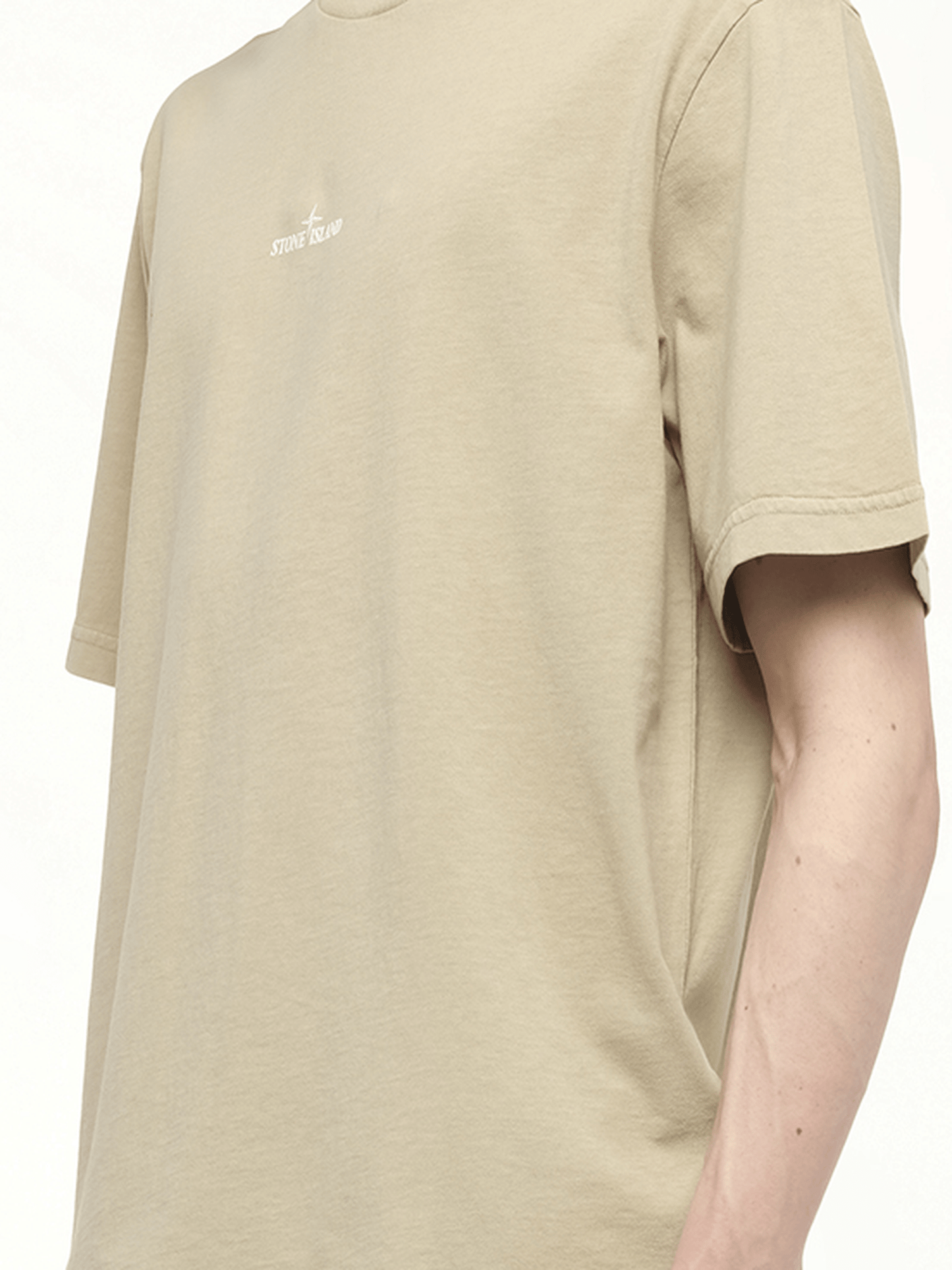 210003 Industrial Print S/S T-Shirt in Desert