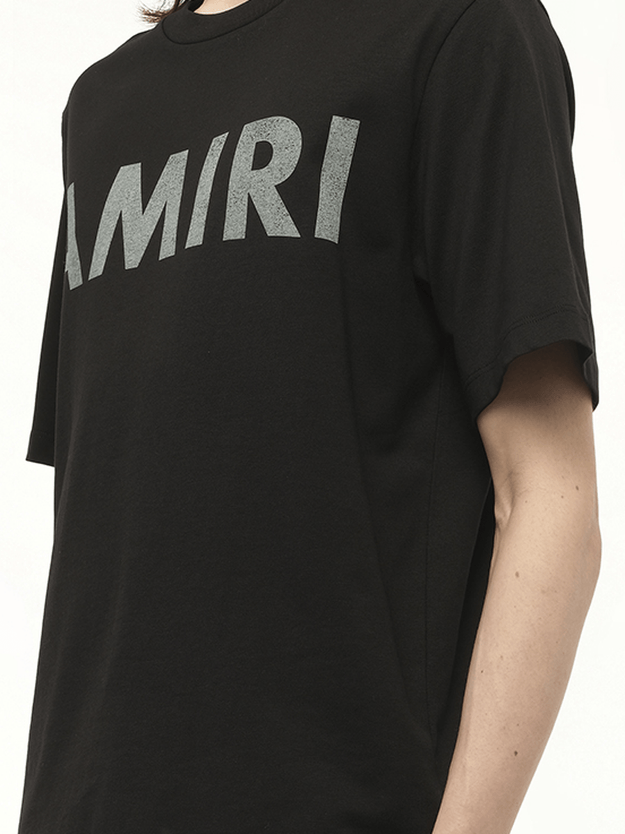 Amiri Stencil T-Shirt in Black
