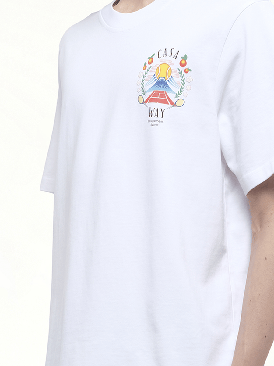 Casaway Mountain T-Shirt in White