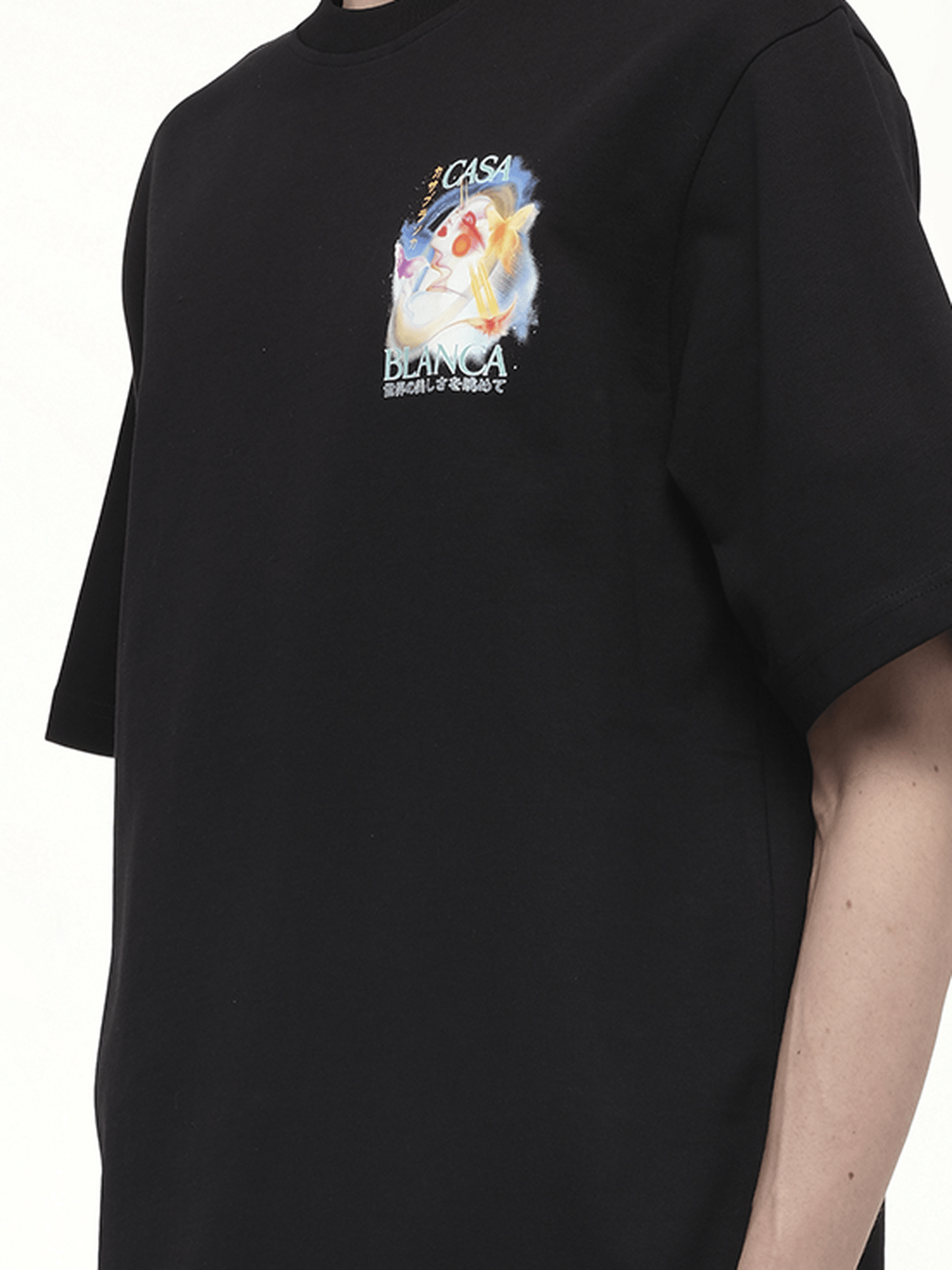 Galactic Connection T-Shirt in Black