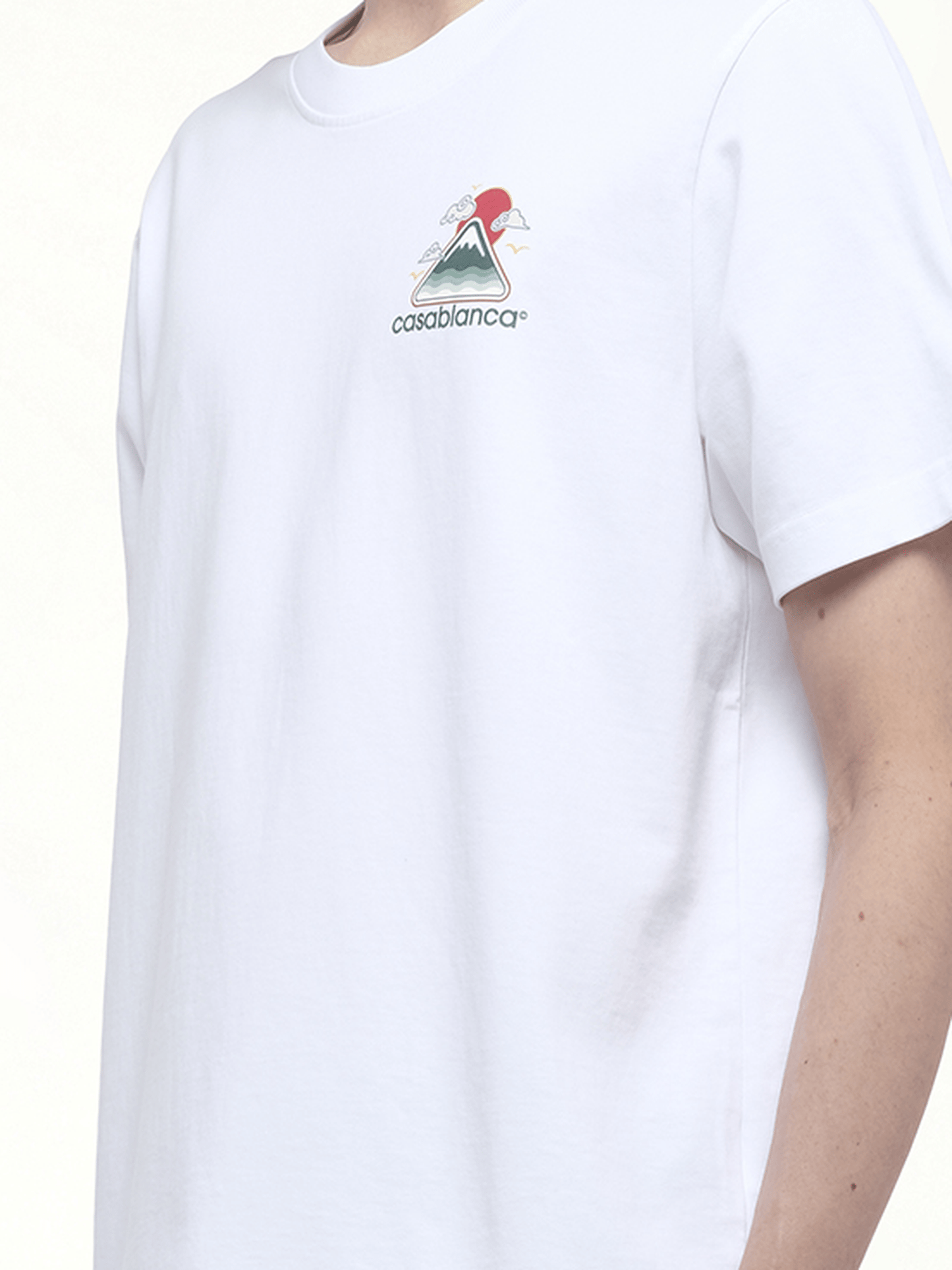 Motagne Ondulee T-Shirt in White
