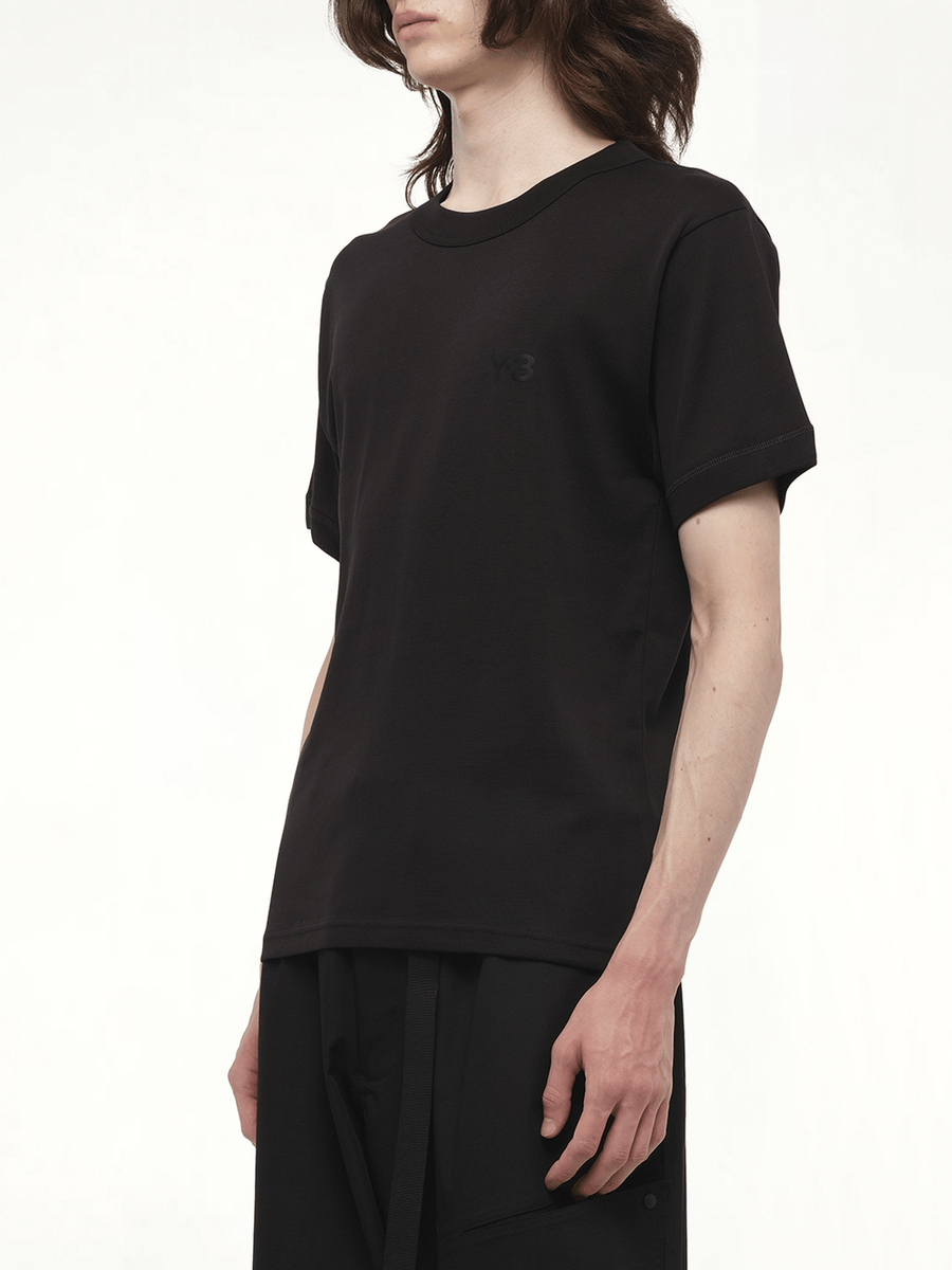 Slim Short Sleeve T-Shirt in Black