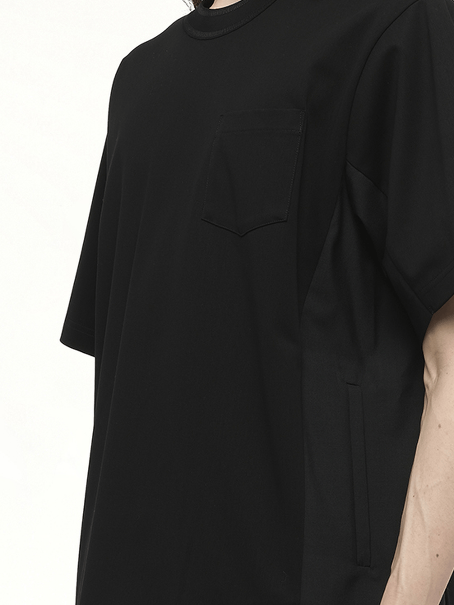 Suiting x Cotton Jersey T-Shirt in Black