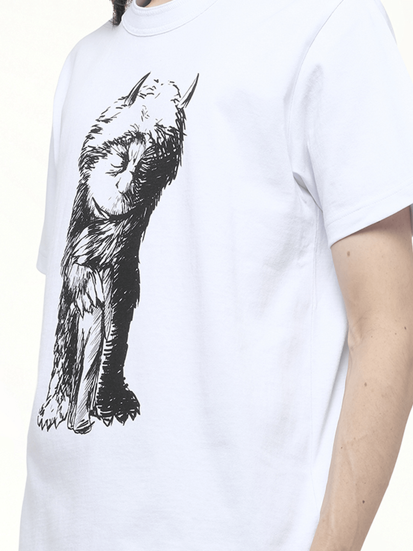 WHERE THE WILD THINGS ARE Monster T-Shirt in White