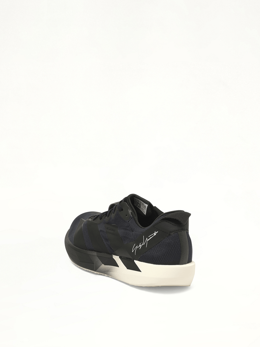 Adios 9 Sneaker in Black Back View | Y-3