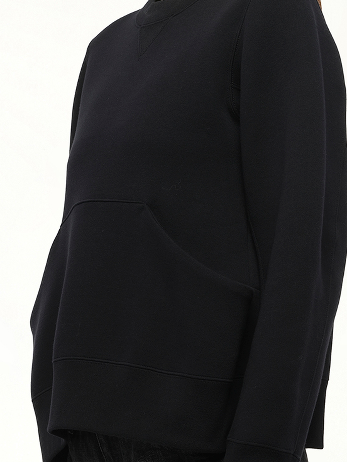 Sponge Sweat Pullover in Black