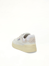 CLC Low Sneakers in White Top View | AUTRY