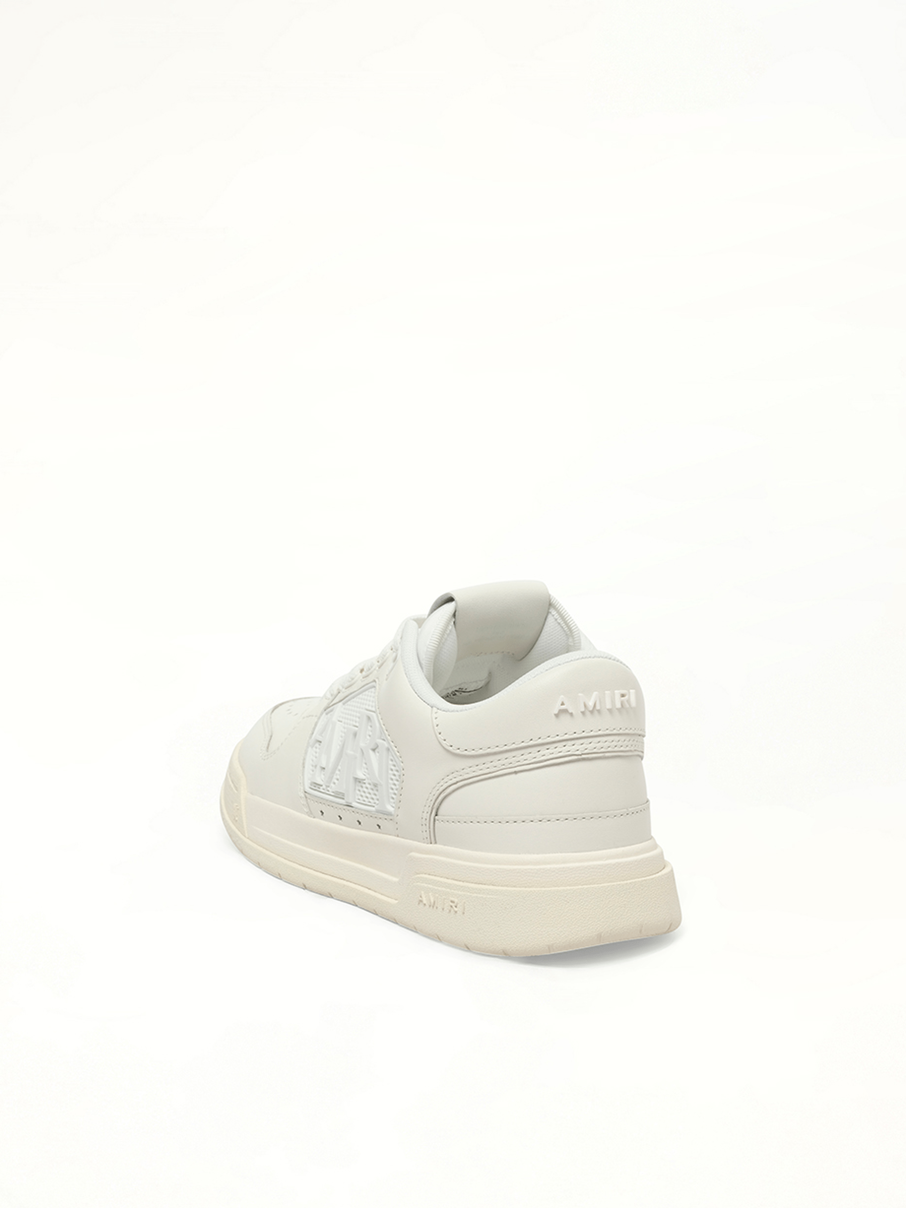 Classic Low Sneaker in White Top View | AMIRI