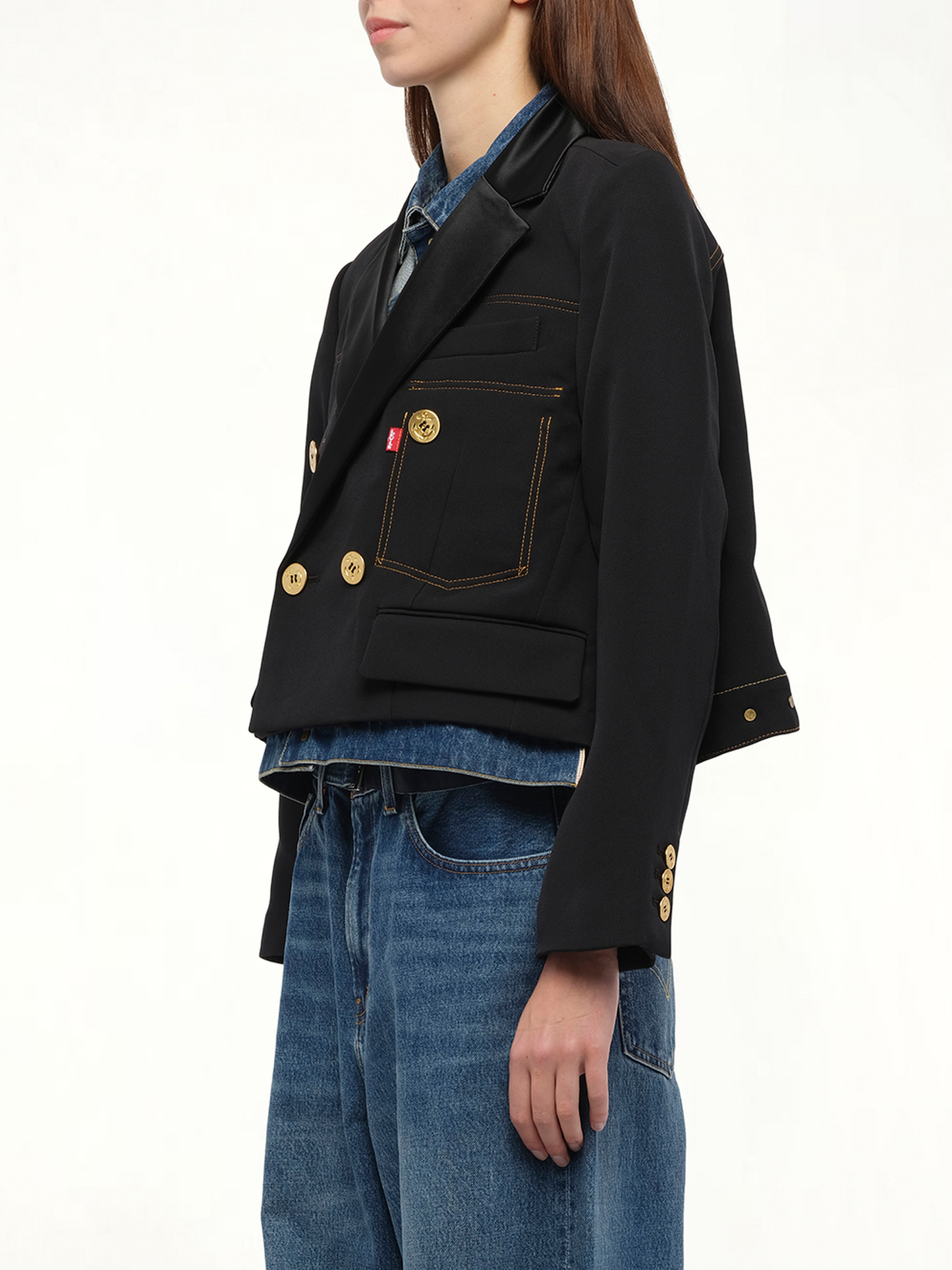 Levi's Denim x Matelasse Twill Jacket in Black