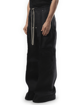 Rick Owens Silk Cargobelas in Black