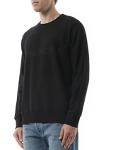 Givenchy 4G Archetype Spray Sweatshirt in Black/White