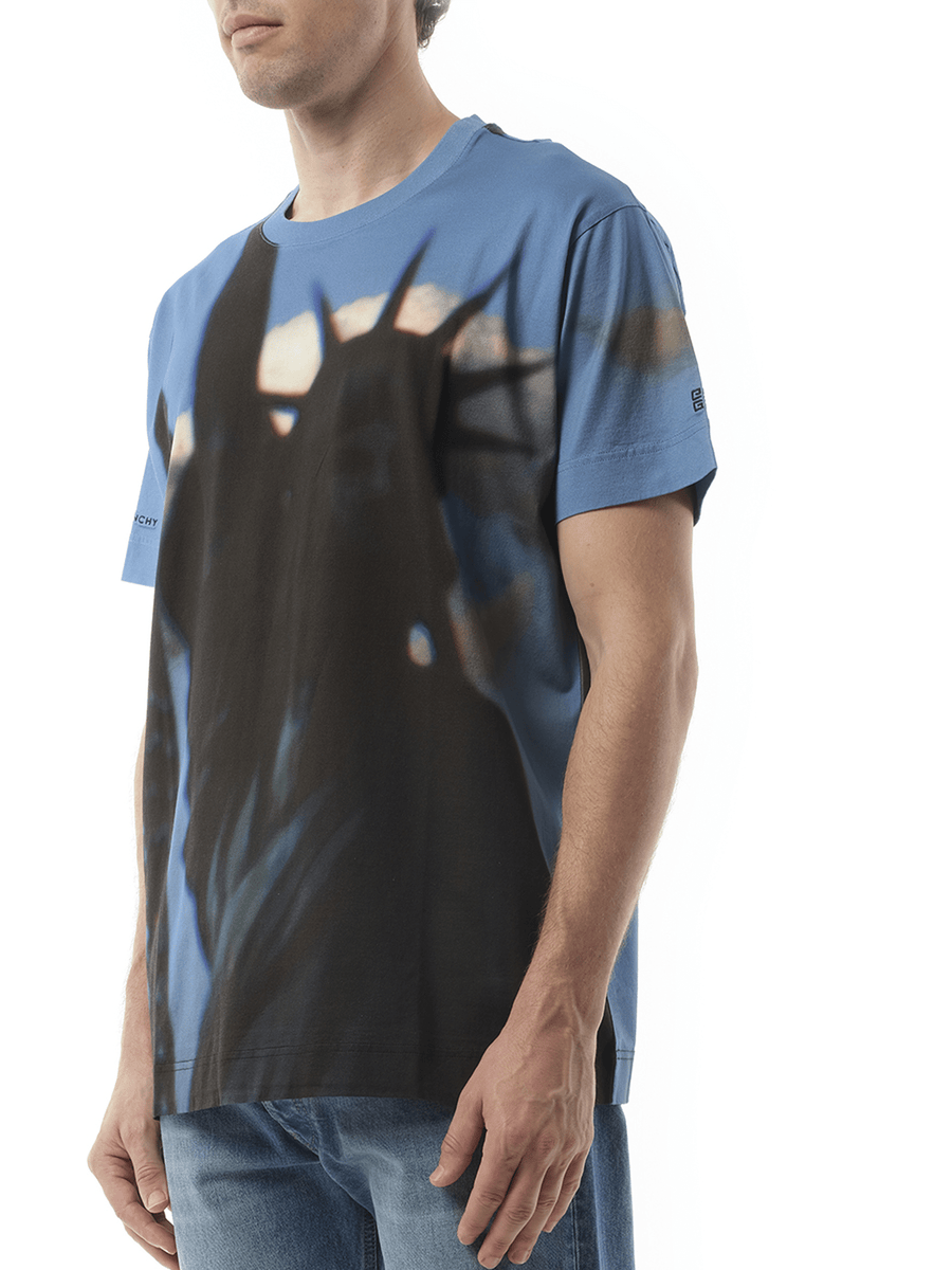 Givenchy Paris NY All Over T-Shirt in Multicolour