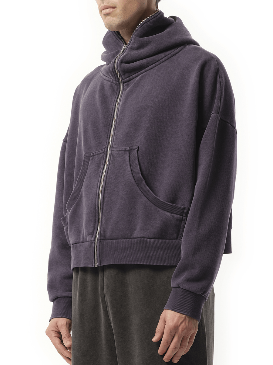 Entire Studios Eternal Zip Hoodie in Ink
