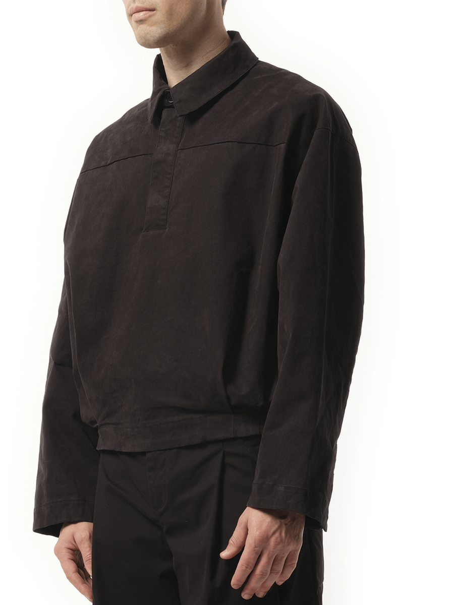 Entire Studios Ana Overshirt in Black