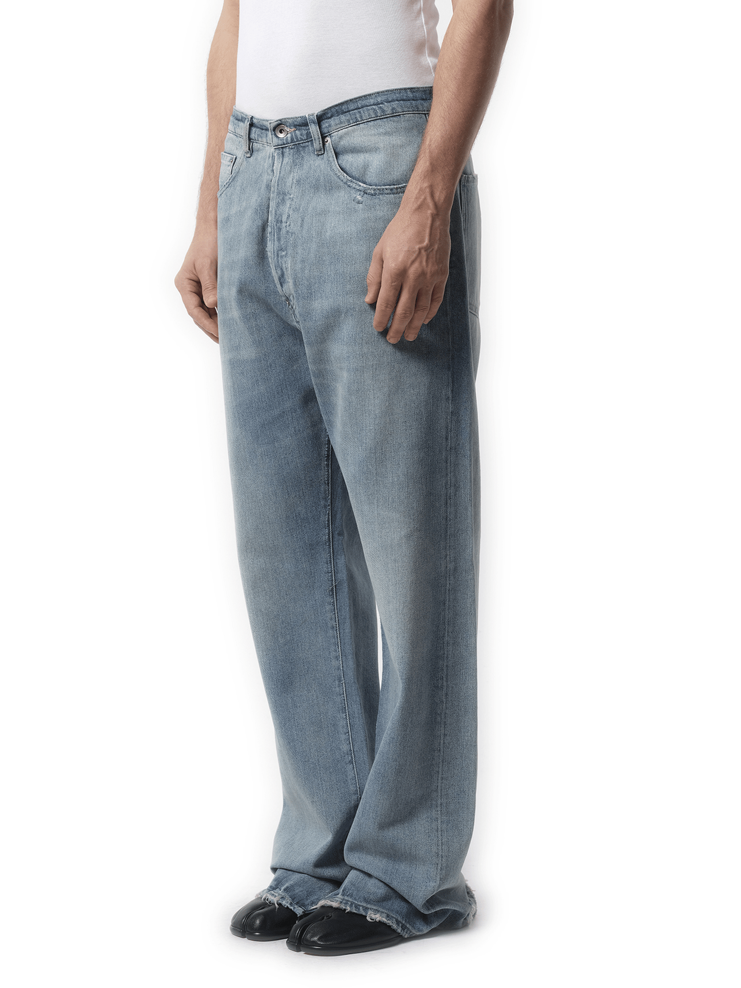 Maison Margiela Original Japanses Denim Jeans in Light Blue