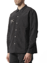 Thug Club Scarred Officer Shirt in Black