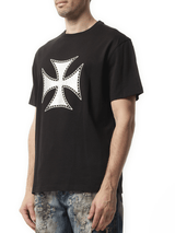 Thug Club Chopper Icon T-Shirt in Black