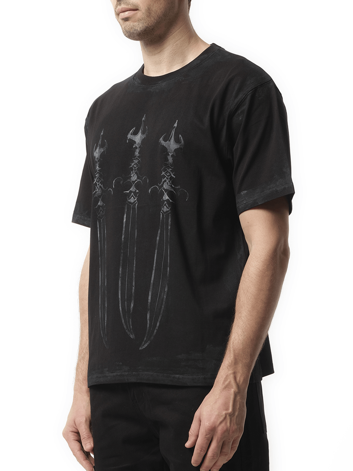 Thug Club SanToRyu Master T-Shirt in Black