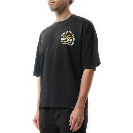 Out Of The Shadows T-Shirt in Stained Black