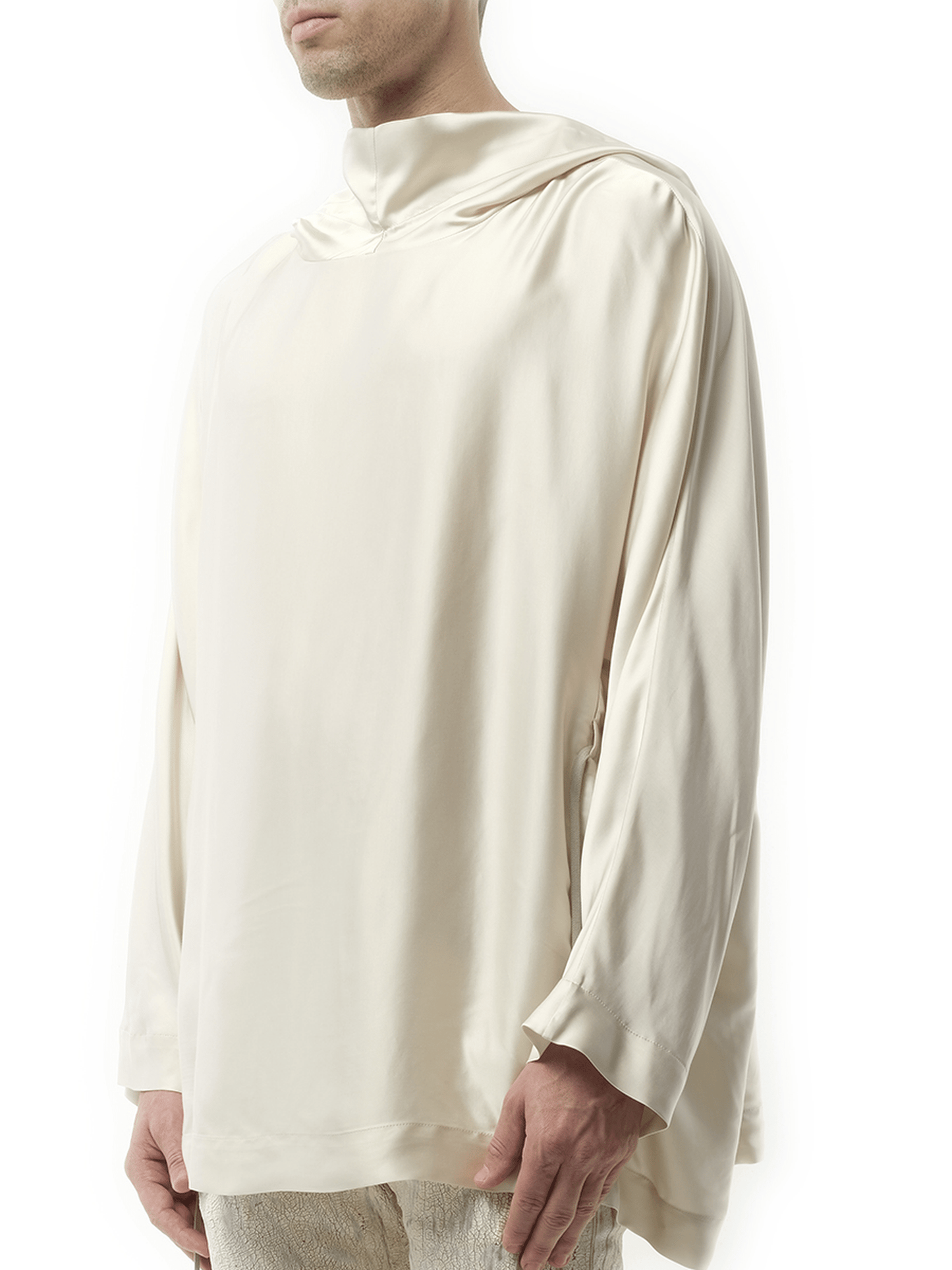 Rick Owens Hooded Tunic in Dinge