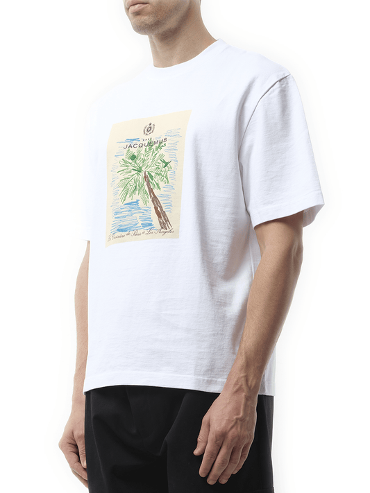 Jacquemus Le T-Shirt Arty Hotel in White