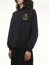 Rhude Rhude Tabaco Hoodie in Vintage Black