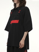 Willy Chavarria Adidas X Chavarria Polo in Black
