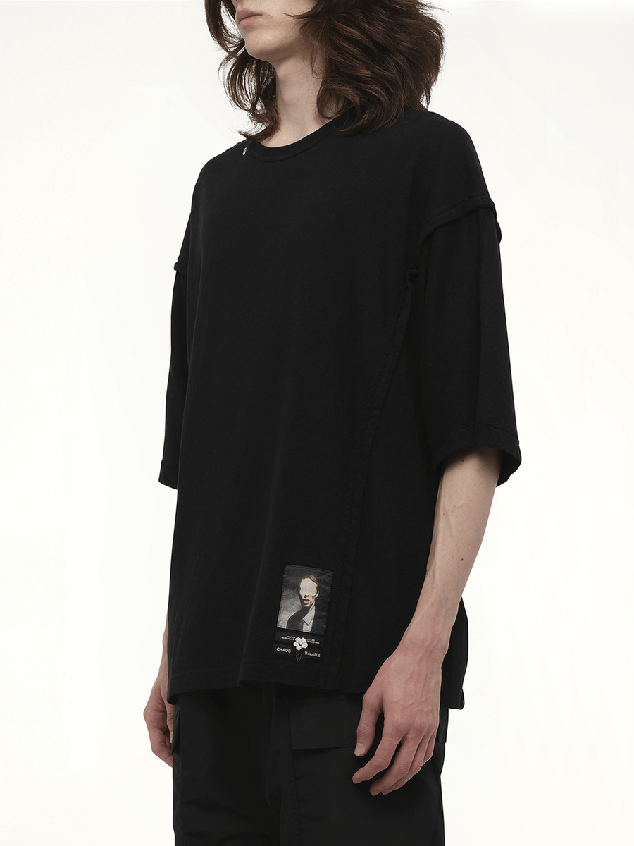 Undercover Chaos Balance T-Shirt in Black