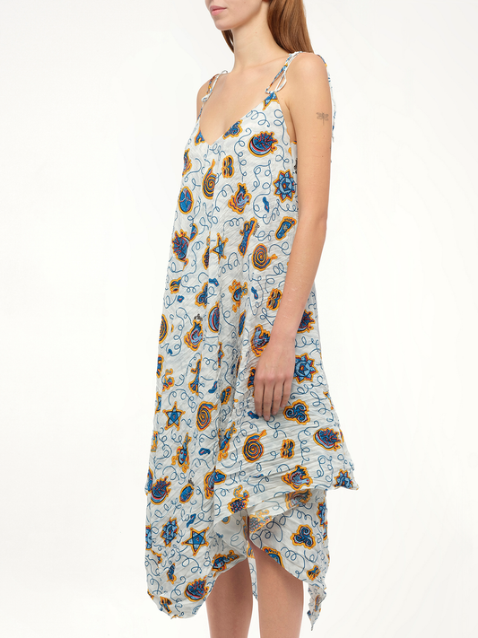 Loewe x Paula Prt Strappy Dress in White