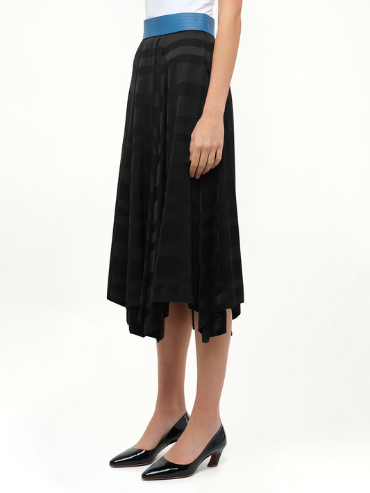 Asym Skirt in Black