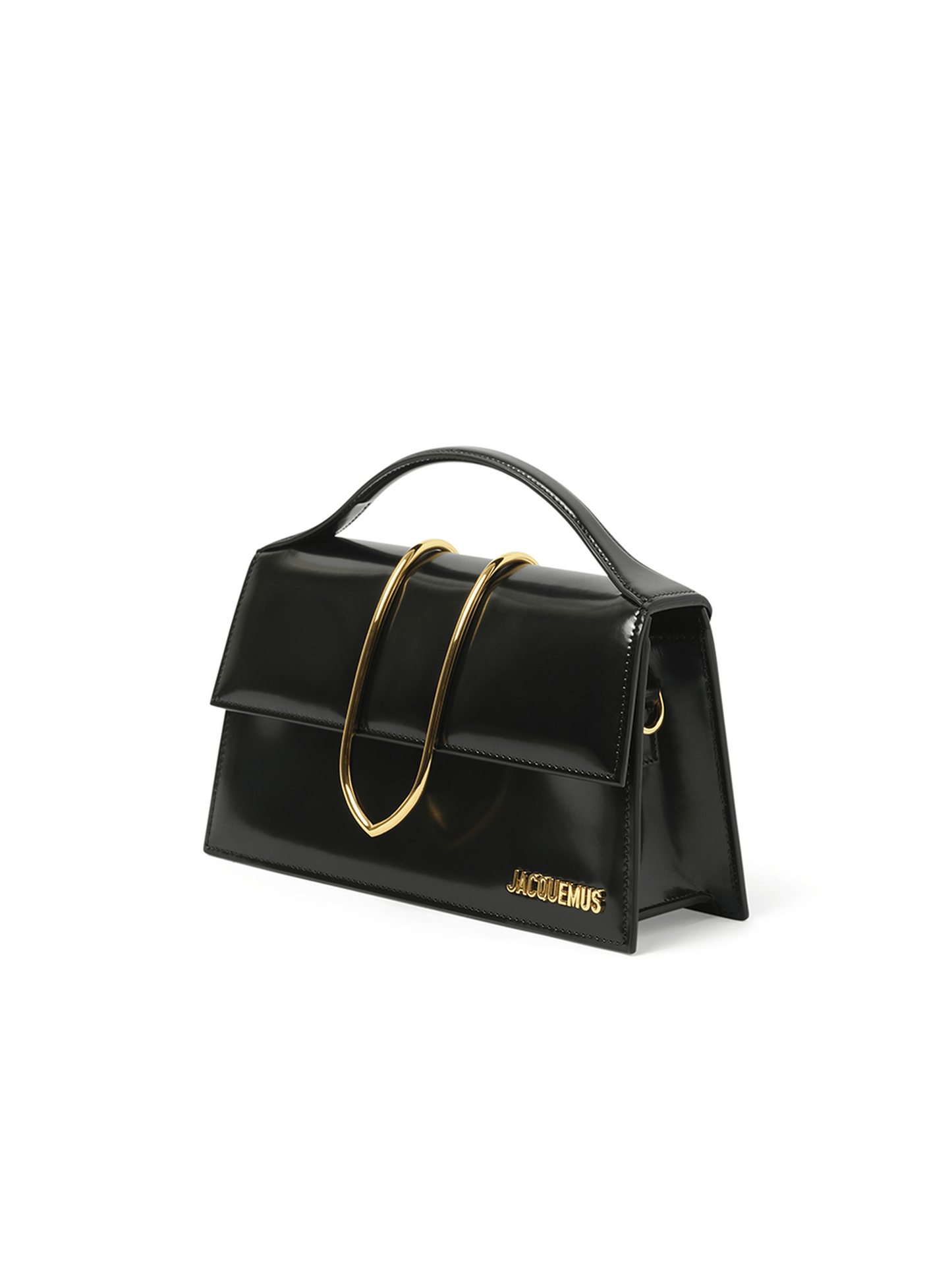 Jacquemus Le Grand Bambino Metal Clasp in Black