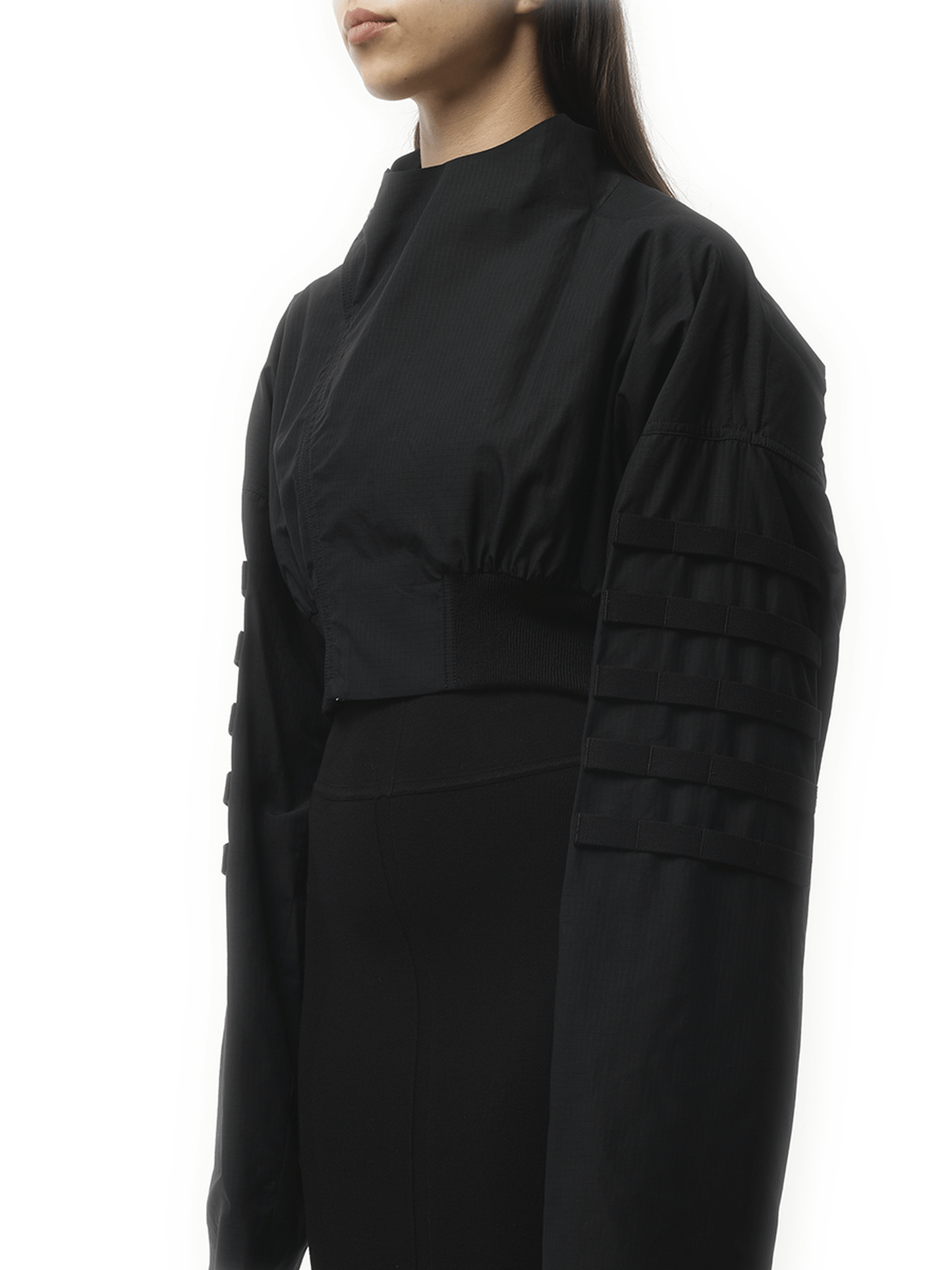 Rick Owens Anthem Flight Jacket in Black