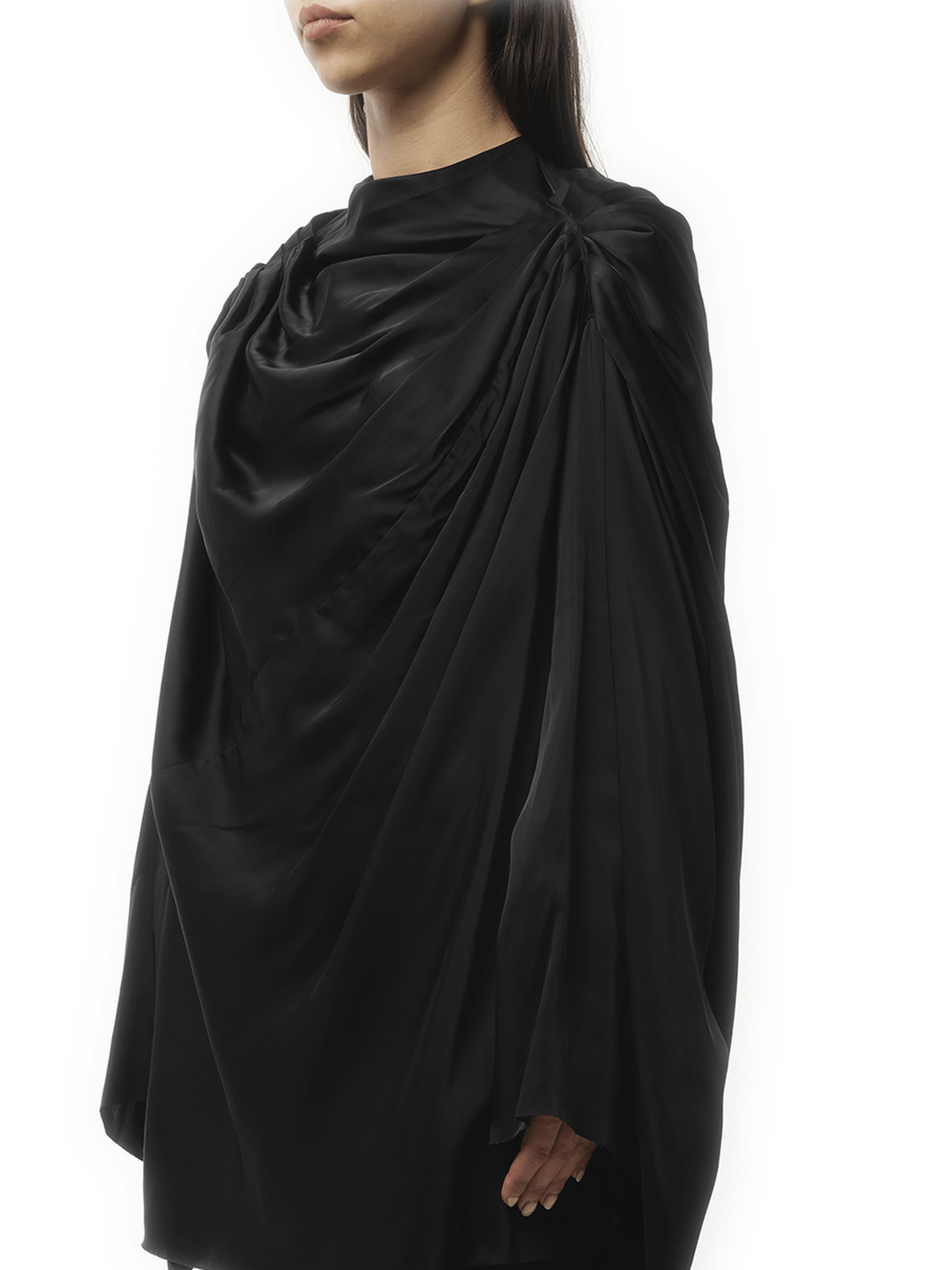 Rick Owens Claudette Tunic in Black