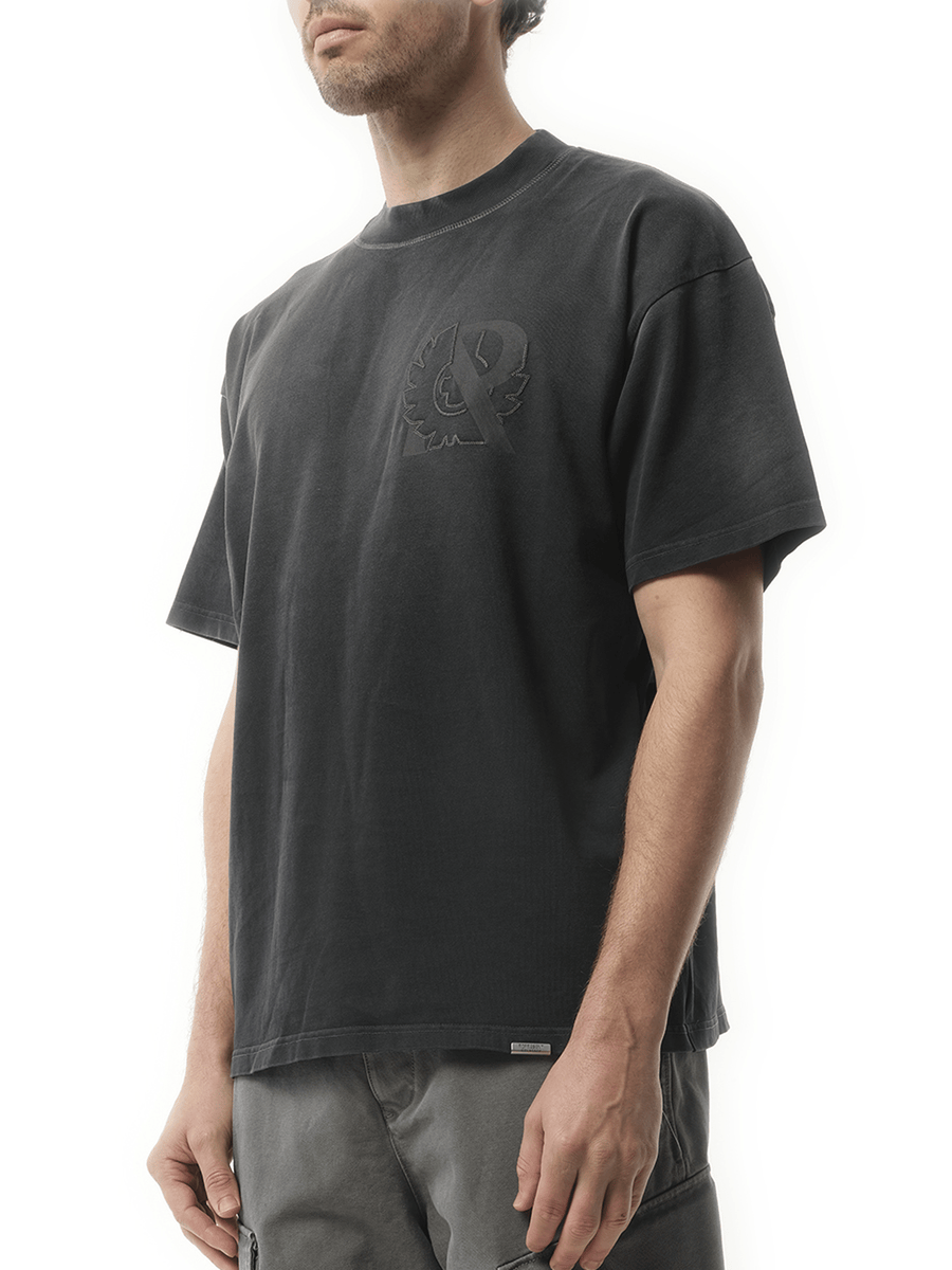 Represent Represent X Belstaff Outline Pheonix T-Shirt in Shadow