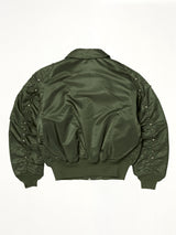 TC x Alpha Industries 봄버 재킷 (리벳 버전) 세이지