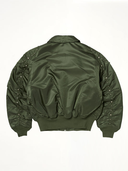 TC x Alpha Industries Bomber Jacket (Rivet Ver) in Sage