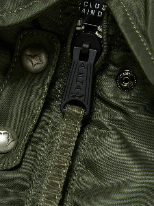 TC x Alpha Industries Bomber Jacket (Rivet Ver) in Sage