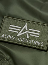 TC x Alpha Industries 봄버 재킷 (리벳 버전) 세이지